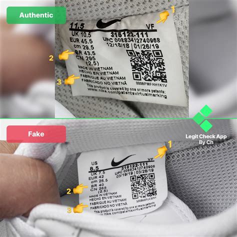 how to know if a nike shoe is fake|how to identify nike sneakers.